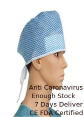 Trung Quốc Hấp thụ mồ hôi Đầu phẫu thuật, Lưới tóc dùng một lần Polypropylen nhà cung cấp