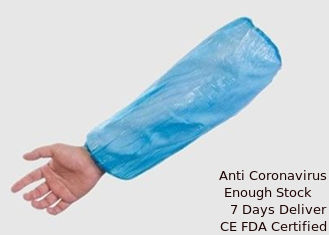 Trung Quốc Dễ dàng mặc một lần tay áo bao gồm vật liệu HDPE Vệ sinh thân thiện với da nhà cung cấp