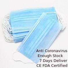 Trung Quốc Eco Friendly Mặt nạ dùng một lần An toàn cá nhân với 3 lớp không dệt nhà cung cấp