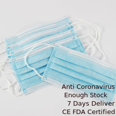 Trung Quốc Mặt nạ xanh không dệt dùng một lần Ba lớp Mặt nạ xanh dành cho người lớn nhà cung cấp