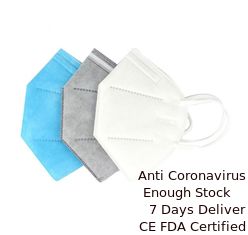 Trung Quốc Mặt nạ phòng độc có thể gập lại 3D Bảo vệ Mặt nạ miệng FFP2 Mặt nạ chống bụi với Earloop nhà cung cấp