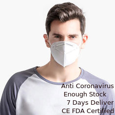 Trung Quốc Mặt nạ chống bụi gấp FFP2 Mặt nạ không dệt dùng một lần với vòng đeo tai đàn hồi nhà cung cấp