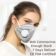 Trung Quốc Mặt nạ bảo vệ sức khỏe gấp mặt nạ màu FFP2 với van chống ô nhiễm nhà cung cấp