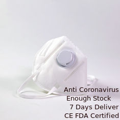 Trung Quốc Mặt nạ gấp dọc N95 Màu mặt nạ chống bụi FFP2 có van bảo vệ 4 lớp nhà cung cấp
