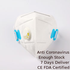 Trung Quốc Mặt nạ chống bụi cá nhân FFP2 Mặt nạ gấp trên mặt nạ bảo vệ nhà cung cấp