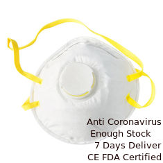 Trung Quốc Earloop Loại FFP2 Mặt nạ dùng một lần, Mặt nạ chống bụi thoáng khí nhà cung cấp