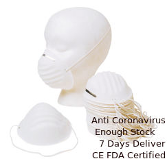 Trung Quốc Thoải mái KN95 Mặt nạ bảo vệ Trắng Hô hấp FFP2 Mặt nạ chống bụi nhà cung cấp