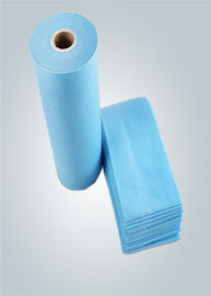 Thoải mái dùng một lần Khăn trải giường đôi nhiều lớp Poly nhiều lớp cán 120 chiếc / cuộn nhà cung cấp