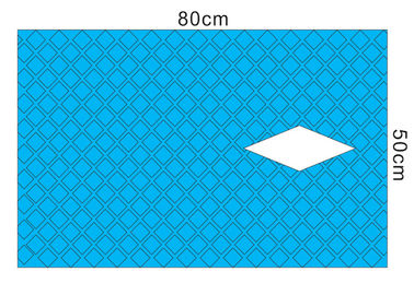 Phẫu thuật nội soi dùng một lần phẫu thuật 75x80 Cm Chất liệu giấy màu xanh nhà cung cấp