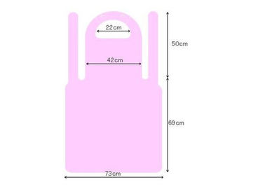 Acid Proof Eco Thân thiện Tạp dề dùng một lần tiện lợi Kích thước phổ quát LDPE HDPE CPE nhà cung cấp