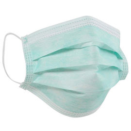 Dễ dàng xuống cấp Mặt nạ dùng một lần / 3 Mặt nạ Pp xanh dùng một lần nhà cung cấp