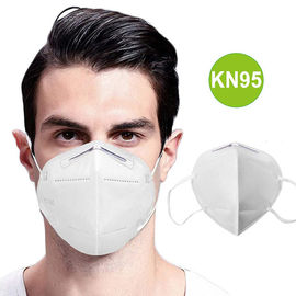 Mặt nạ chống bụi gấp FFP2 Mặt nạ không dệt dùng một lần với vòng đeo tai đàn hồi nhà cung cấp