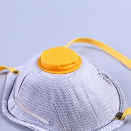 Mặt nạ thoáng khí FFP2 Mặt nạ chống bụi bảo vệ mặt với đầu đeo nhà cung cấp