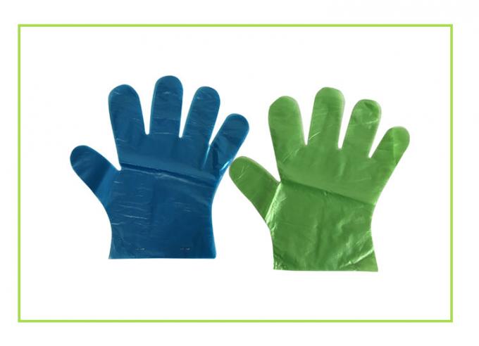 Găng tay nhựa polyetylen dùng một lần chống nước cho cấp thực phẩm